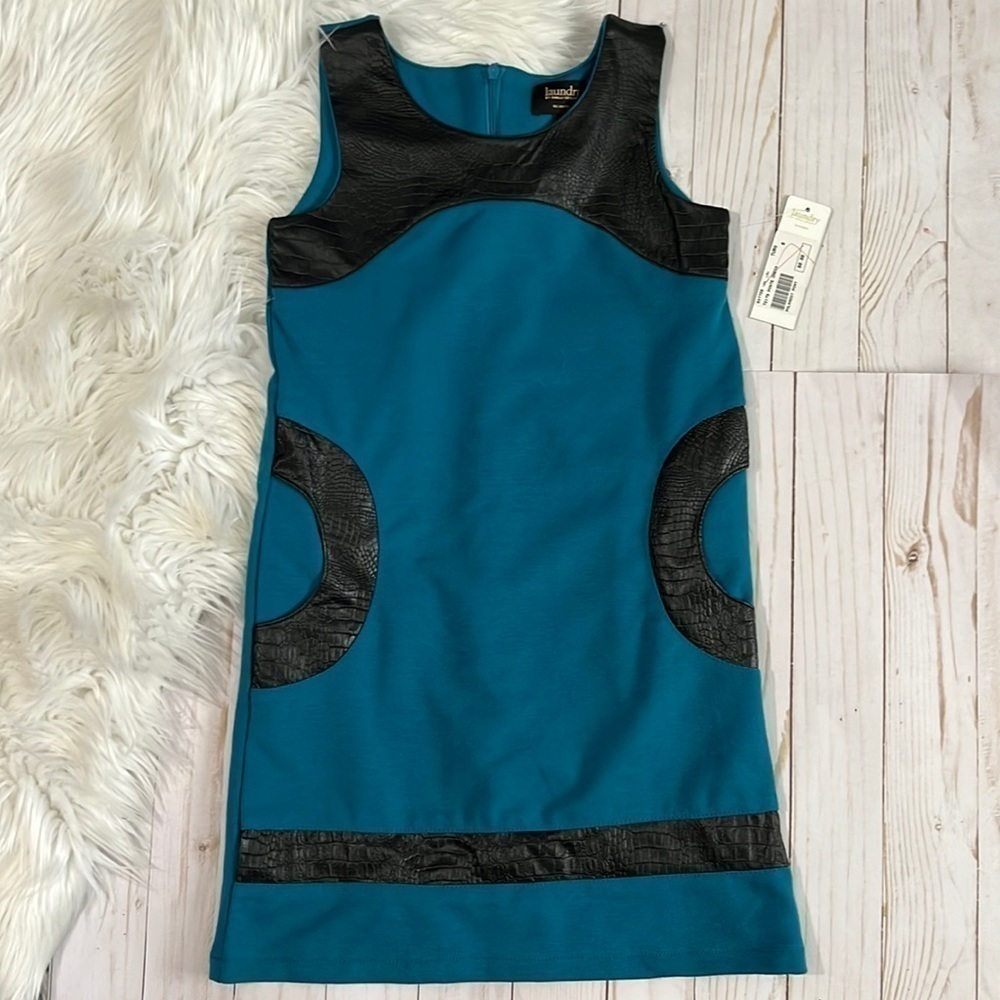Laundry by Shelli Sagal Turquoise Dress Size 8 NWT